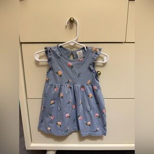 H&M Blue Floral Kids Dress